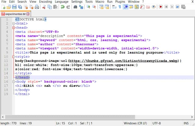 Jak zrobić stronę internetową HTML w Notepad++ bez zbędnych trudności Jak zrobić stronę internetową HTML w Notepad++ bez zbędnych trudności