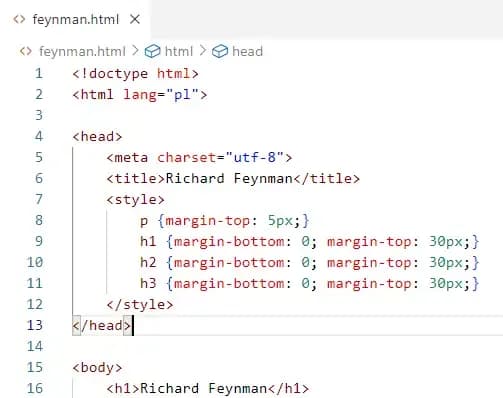 Jak zrobić margines w HTML - proste przykłady i najczęstsze błędy Jak zrobić margines w HTML - proste przykłady i najczęstsze błędy