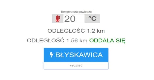 Jak daleko jest burza aplikacja – zmierz odległość i bądź bezpieczny Jak daleko jest burza aplikacja – zmierz odległość i bądź bezpieczny